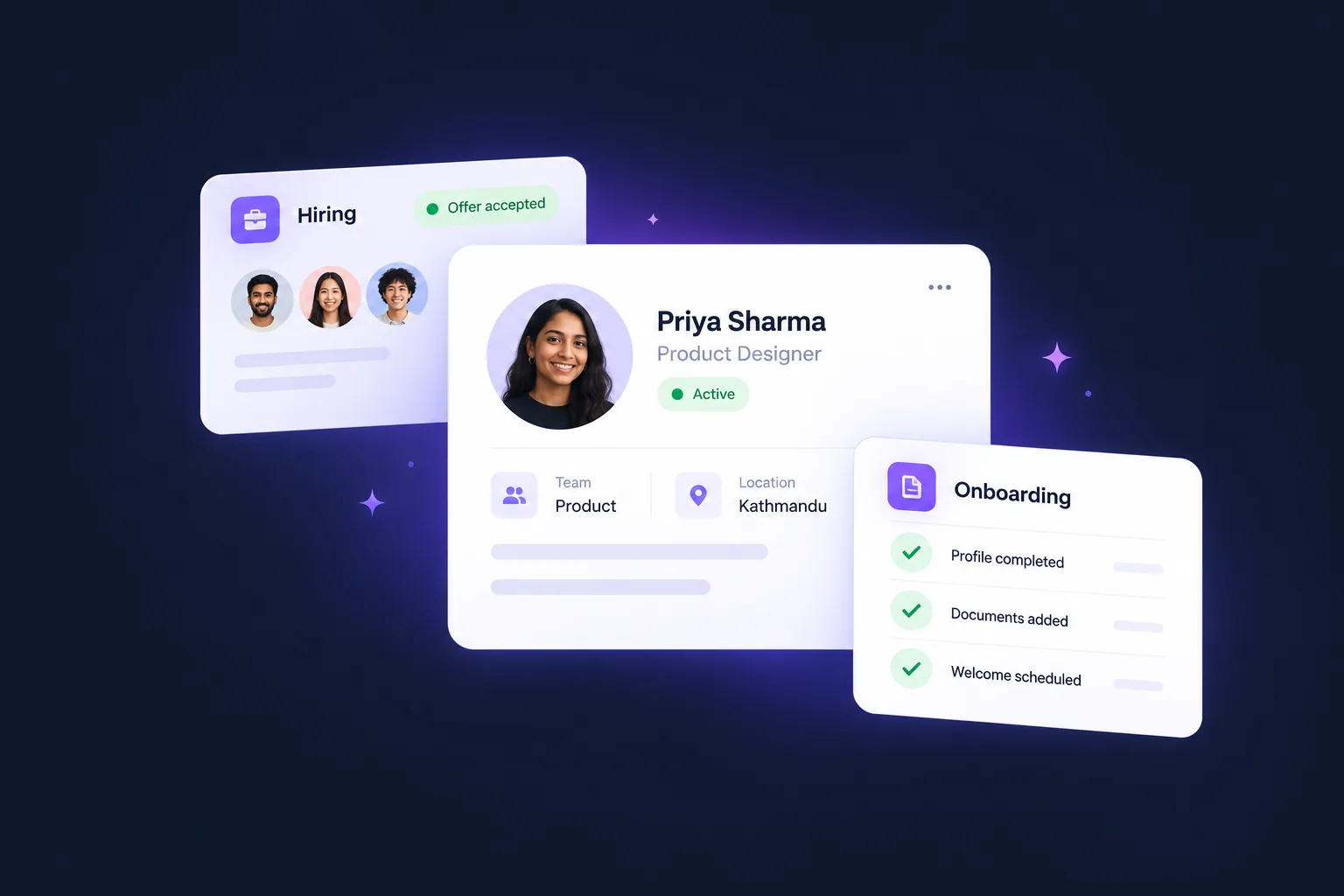 Hiring pipeline screenshot 1